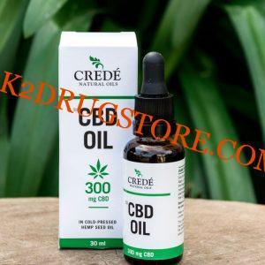 CBD Oil, 300mg, 30ml (Crede Natural Oil