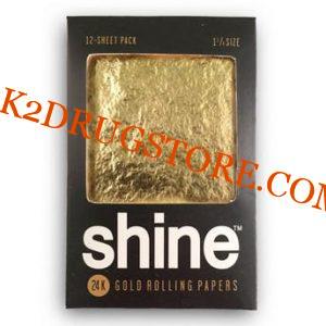 SHINE GOLD CANNABIS INFUSED PAPERS